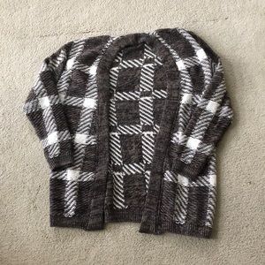 Zara Plaid Cardigan
